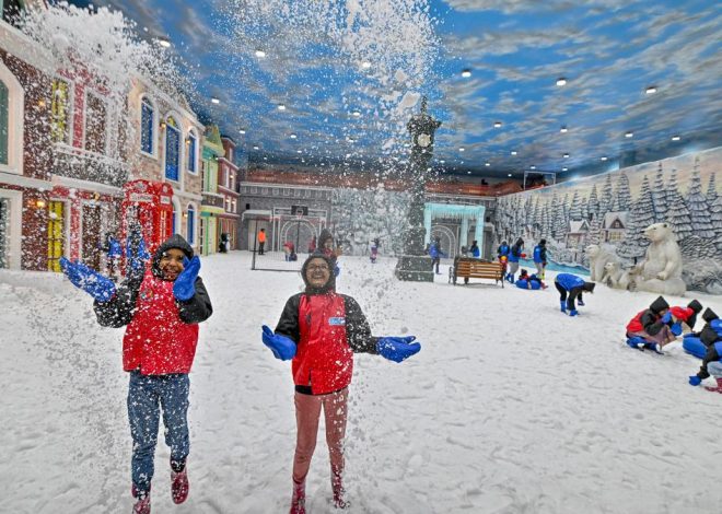 Achieve sub-zero temperature experience at Snow Station in Visakhapatnam