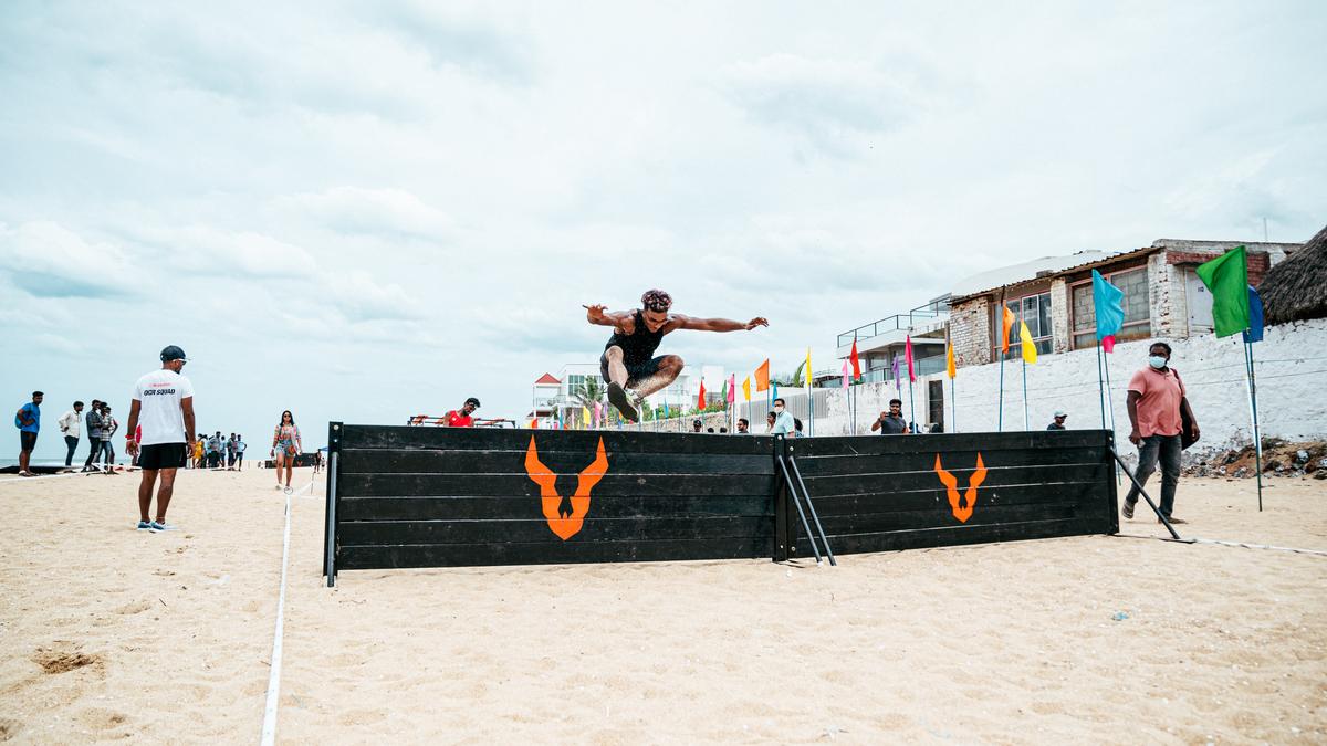 Try your hand on the barrier course in Chennai’s Wild Warrior race