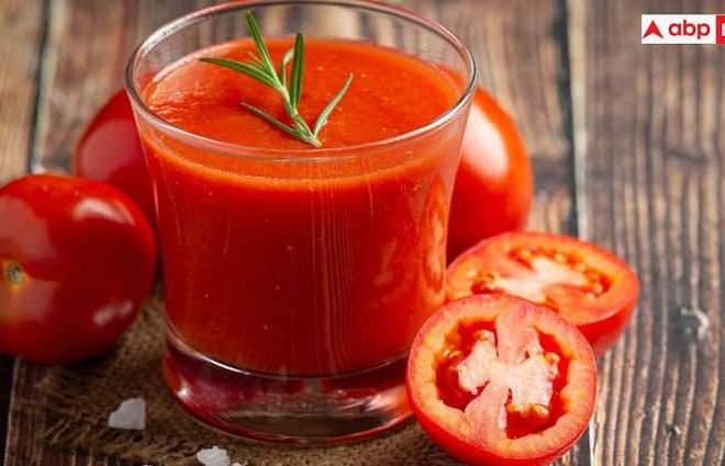Tomato juice on your morning on an empty stomach can help your overall body and well