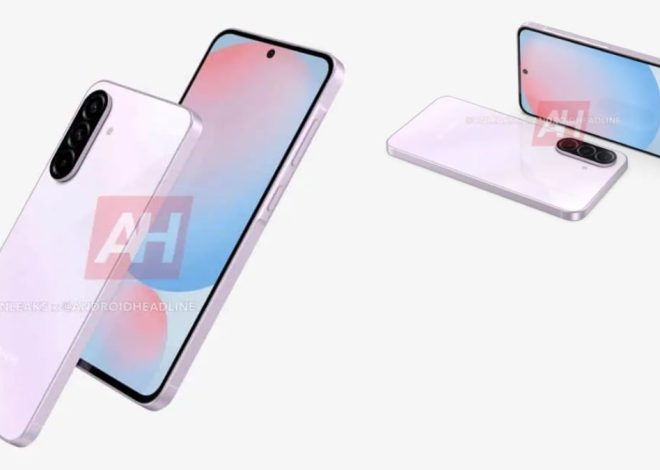 Samsung Galaxy A 56 360 degree images are leaked show red design camera features more