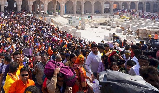 Ayodhya: Ram City filled with fans in Mag Purnima, the possibility of 2 million people; The temple will be – my Uzala Hindi News Live